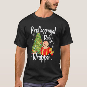 Camiseta Apdl Bebê Profissional Envolvido Natal Engraçado N