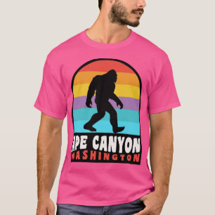 Camiseta Ape Canyon Washington Monte Ruas Helens