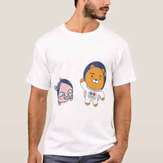 Camiseta Apeach e Ryan no Espaço