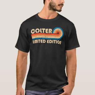 Camiseta Apelido COLTER Retro Vintage 80s 90s Aniversário R