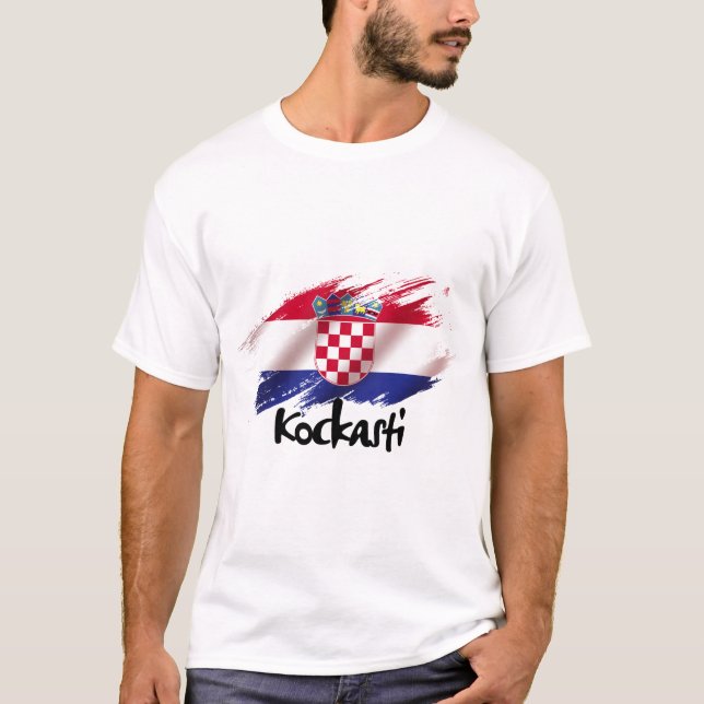 Camiseta apelido da equipe nacional da Croácia (Frente)