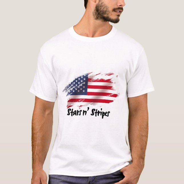Camiseta apelido da equipe nacional dos EUA (Frente)