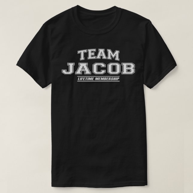 Camiseta Apelido da família do Team Jacob Orud, Presente do (Frente do Design)
