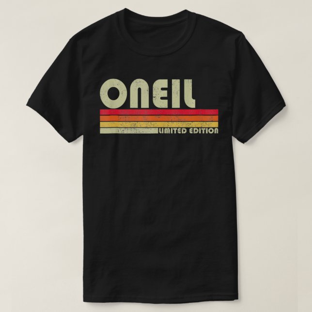 Camiseta Apelido da ONEIL - Retrô Funny 80s 90s me dá prese (Frente do Design)