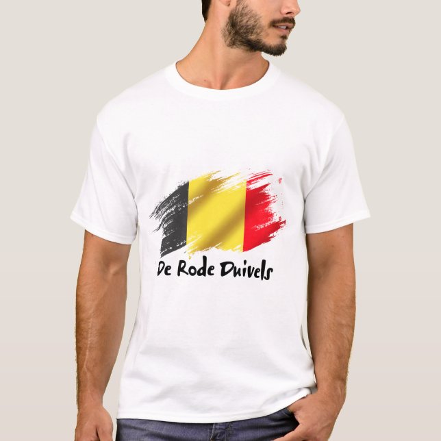 Camiseta apelido da seleção nacional belga (Frente)