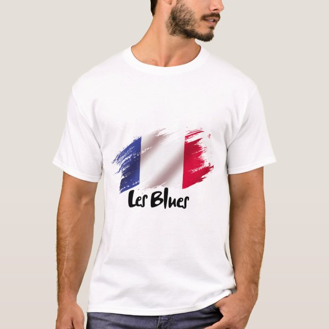 Camiseta apelido da seleção nacional francesa (Frente)