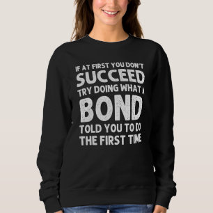 Camiseta Apelido de Bond Família Árvore Aniversário Ideia