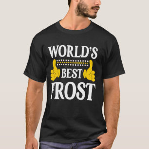 Camiseta Apelido de Frost Funny Team Family Sobrenome do Mu