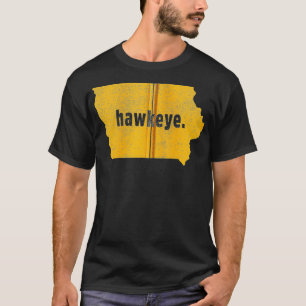 Camiseta Apelido do Estado de Iowa Hawkeye [em apuros] Zip