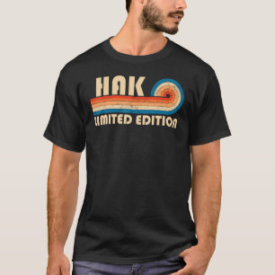 Camiseta Apelido HAK Retro Vintage 80s 90s Reunião de Anive