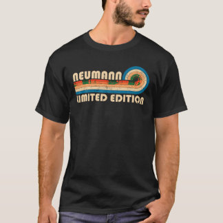 Camiseta Apelido NEUMANN Retro Vintage 80 anos 90 Aniversár
