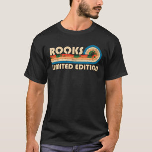 Camiseta Apelido ROOKS Retro Vintage 80s 90s Aniversário Re