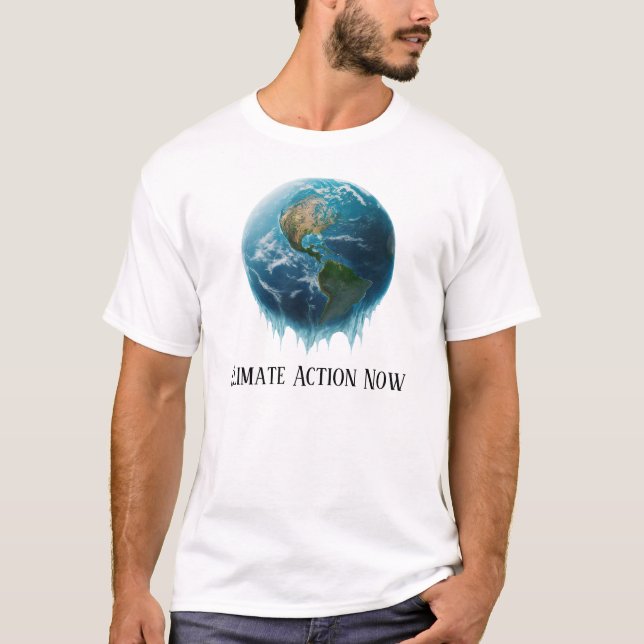 Camiseta Apelo urgente: Ação Climática Agora (Frente)
