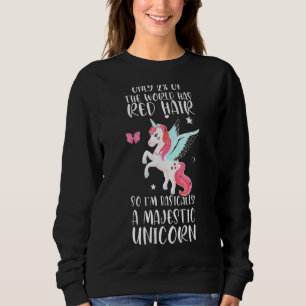 Camiseta Apenas 2 do mundo tem cabelo vermelho, então estou