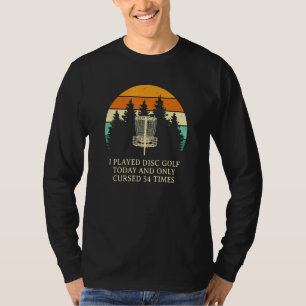 Camiseta Apenas 54 Vezes O Golfe Sarcástico De Golfe De Dis