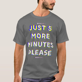 Camiseta Apenas 5 Minutos I Controle PS5 Presente de Jogo