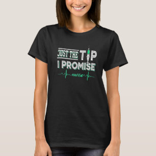 Camiseta Apenas A Dica Enfermeira De Pulso Semana Rn Enferm