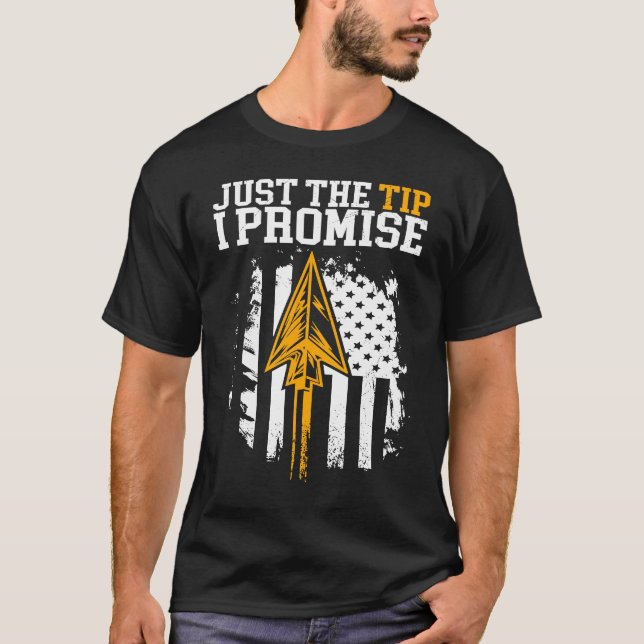Camiseta Apenas A Dica Que Prometo A Seta De Arco De Arranj (Frente)