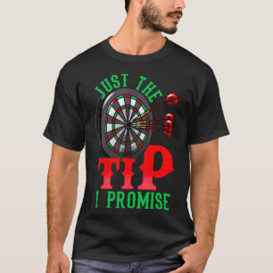 Camiseta Apenas A Dica Que Prometo Dardos Joga Engraçado Da
