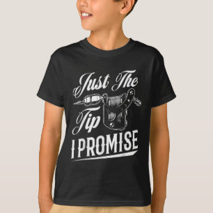 Camiseta Apenas A Dica Que Prometo Tatuagem Engraçada