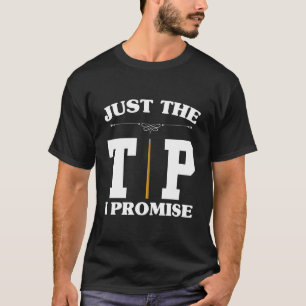 Camiseta Apenas a Ponta Eu Prometo Jogador de Sinuca Bola d