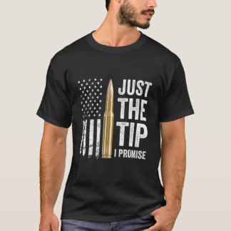 Camiseta Apenas a Ponta Eu Prometo Proprietário de Arma Pro