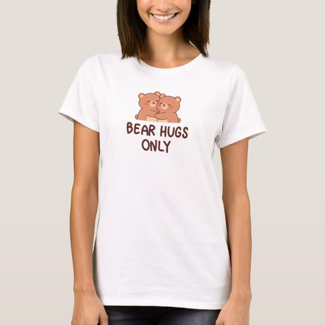 Camiseta Apenas Abraços de Urso (Frente)