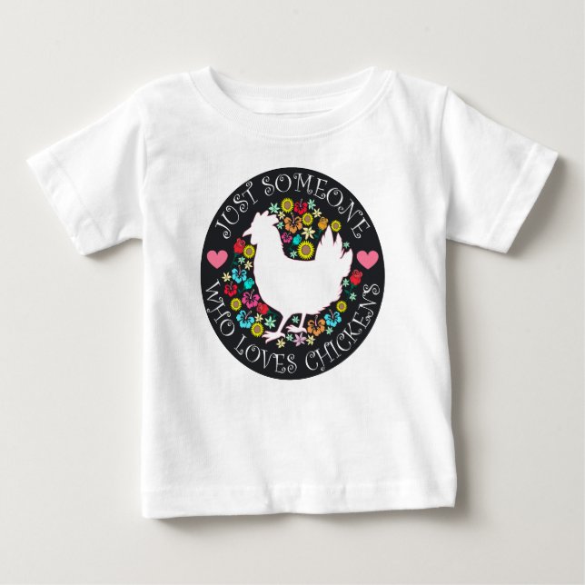 Camiseta Apenas Alguém Que Ama Galinhas (Frente)