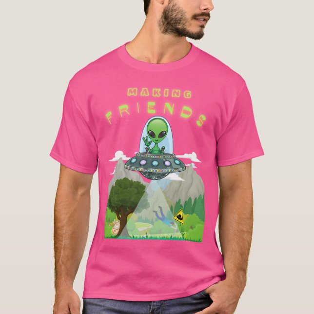 Camiseta Apenas amigos Fazeres (Frente)