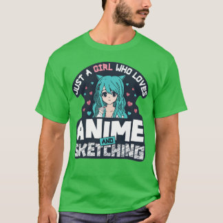 Camiseta Apenas anime de garotas vintage