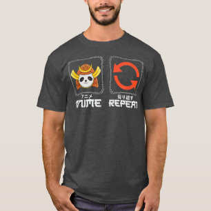 Camiseta Apenas anime o dia todo e repita os fãs da cultura