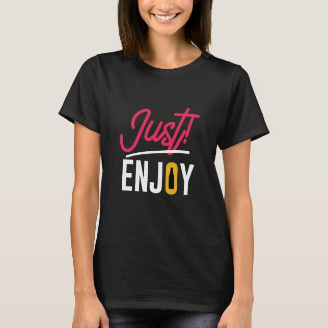 Camiseta Apenas Aproveite A Cerveja (Frente)