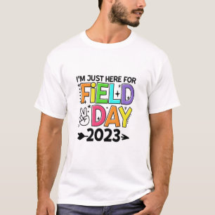 Camiseta Apenas Aqui Para A Rua De Professores De Sinal De 