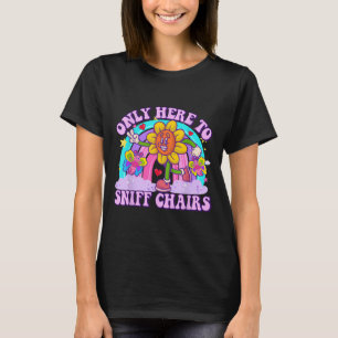 Camiseta Apenas Aqui Para Cheirar A Cadeira Embaraçando H I