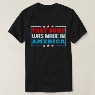 Camiseta Apenas aqui para golpear fogos-de-artifício