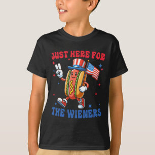 Camiseta Apenas Aqui Para O Dia 4 De Julho
