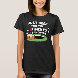 Camiseta Apenas Aqui Pelo Sanduíche de Pimento