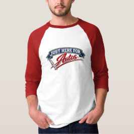 Camiseta Apenas Aqui Por Autos | Design para Colecionadores
