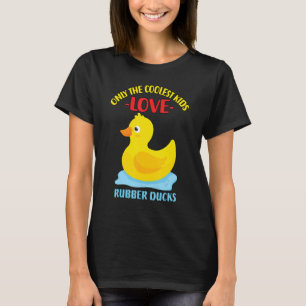 Camiseta Apenas As Crianças Mais Frescas Adoram Patos De Bo