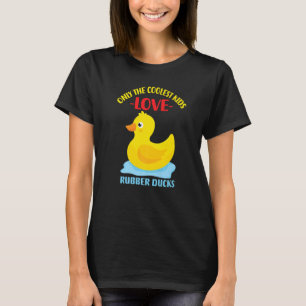 Camiseta Apenas As Crianças Mais Frescas Adoram Patos De Bo
