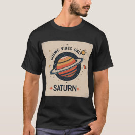 Camiseta Apenas as vibrações cósmicas: Saturno
