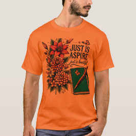 Camiseta Apenas Aspire Design com Flores