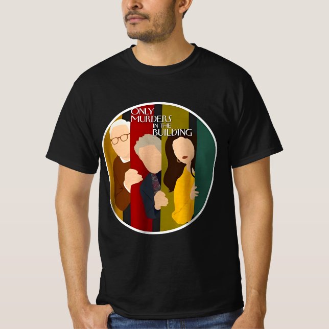 Camiseta Apenas assassinatos no edifício (Frente)