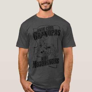 Camiseta Apenas Avô Legal Dirigindo Motocicletas Melhor Mot
