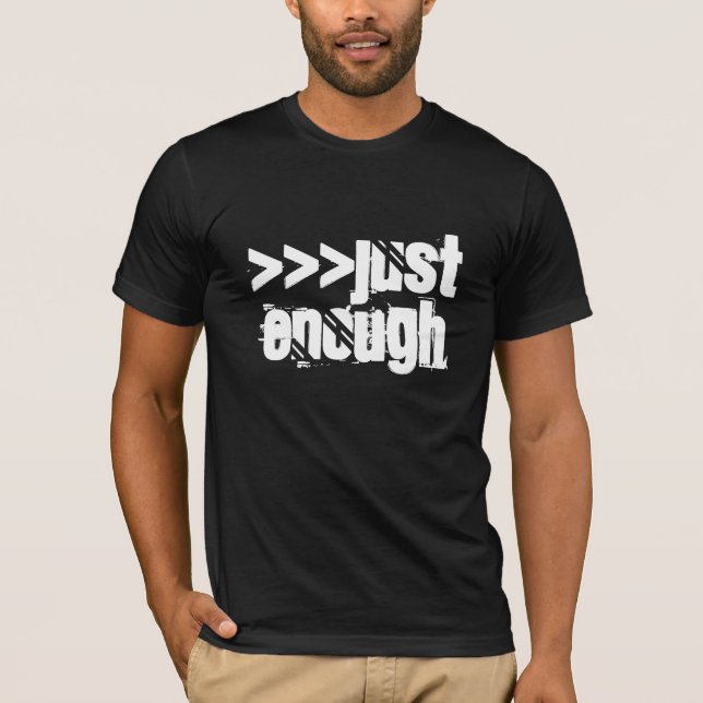 Camiseta Apenas bastante (Frente)