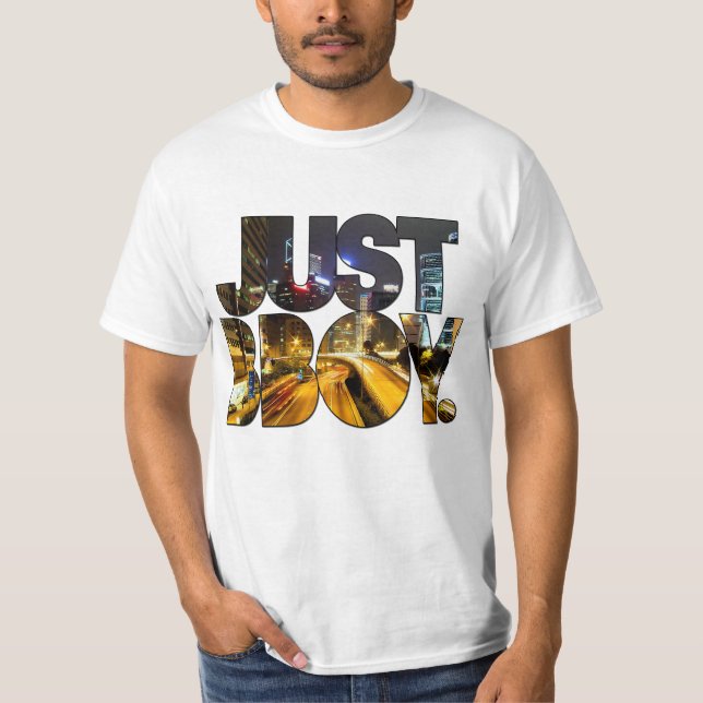 Camiseta apenas bboy - fundo da cidade (Frente)