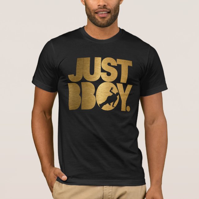 Camiseta apenas bboy - ouro do falso (Frente)