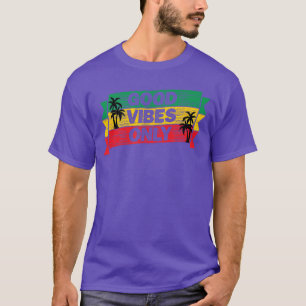 Camiseta Apenas Boas Vibrações Bandeira Rasta Música Reggae