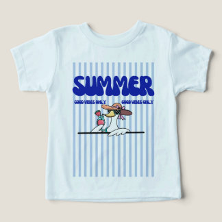 Camiseta Apenas Boas Vibrações de Verão Arte de Ganso Listr
