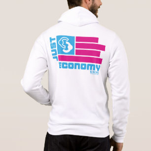 Camiseta Apenas capuz da frente da economia